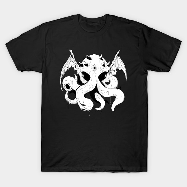 Cthulhu Calls T-Shirt by Hiago Antonio